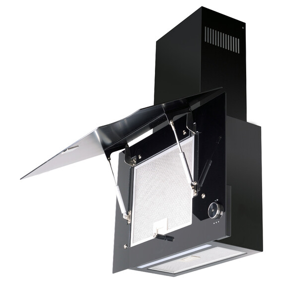 Вытяжка Korting KHC 67806 ICPGN (чёрное стекло) фото 5