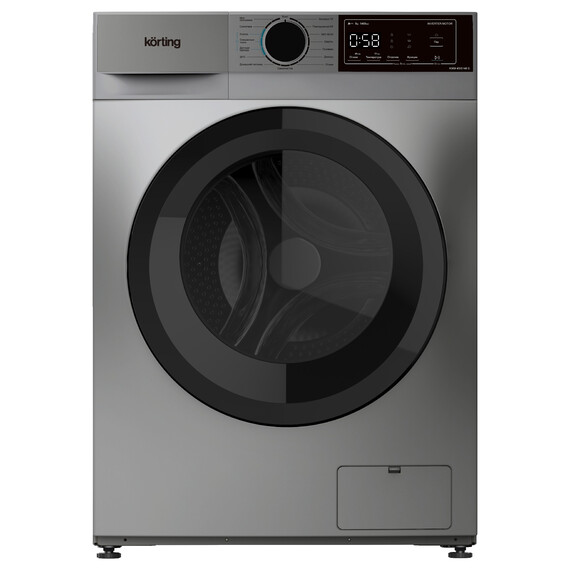 Стиральная машина с паром Korting KWM 45IS148 S (инвертор) фото 