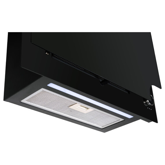 Вытяжка Korting KHC 67806 ICPGN (чёрное стекло) фото 4