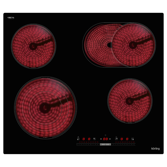 Электрическая варочная поверхность Korting HK 63910 B фото 