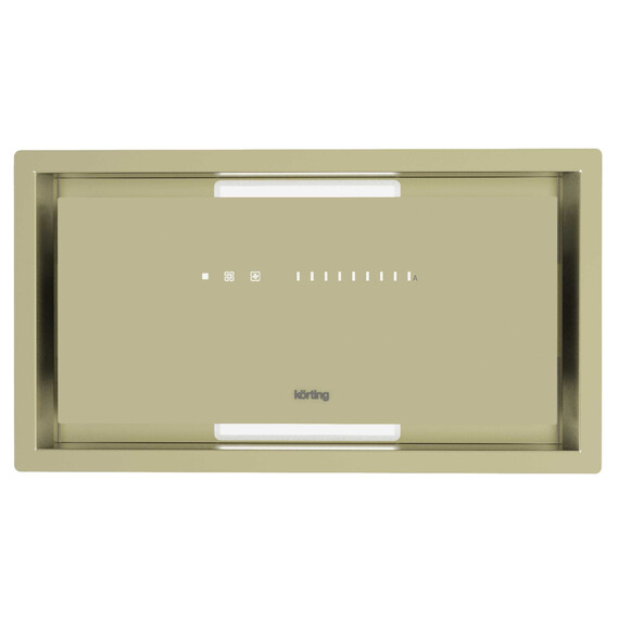 Вытяжка Korting KHI 6997 GB (бежевое стекло) фото 2