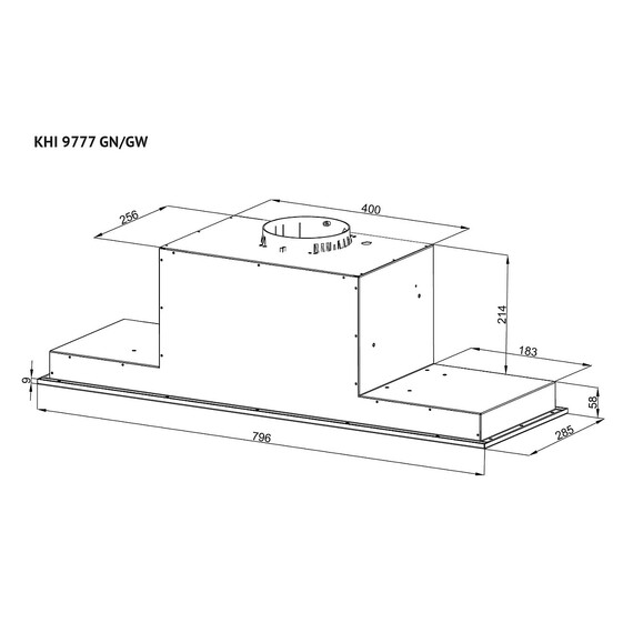 Вытяжка Korting KHI 9777 GW (белое стекло) фото 4