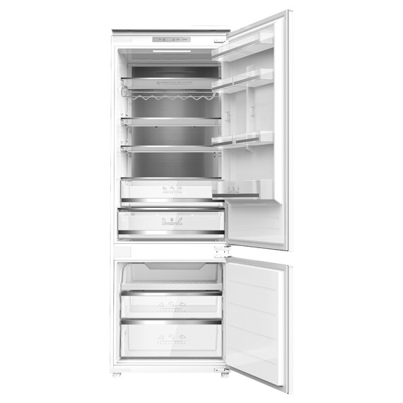 Встраиваемый двухкамерный холодильник Korting KSI 19755 CFNF фото 