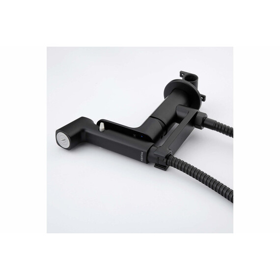 Набор для гигиенического душа Aquatek Альфа AQ1919MB (со скрытой частью) чёрный матовый фото 9