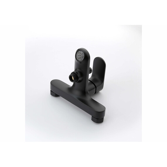 Смеситель для ванны Aquatek Альфа AQ1940MB, чёрный матовый фото 4