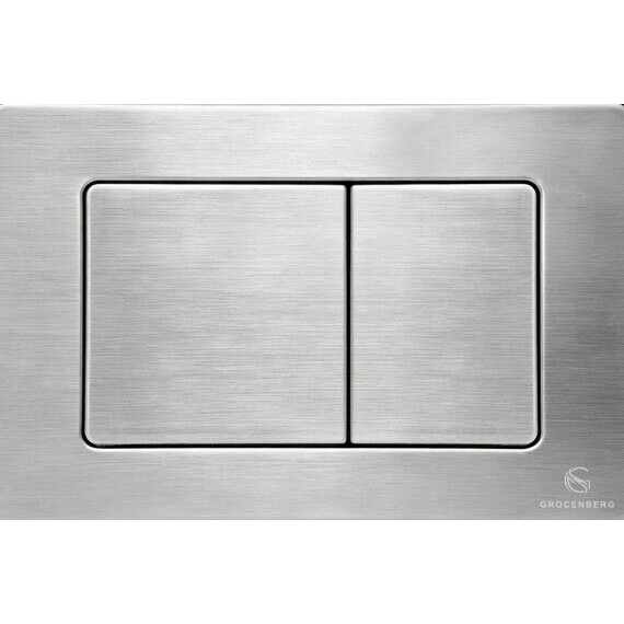 Инсталляция для подвесного унитаза Grocenberg GS3050-KM3080NK с кнопкой смыва никель фото 2