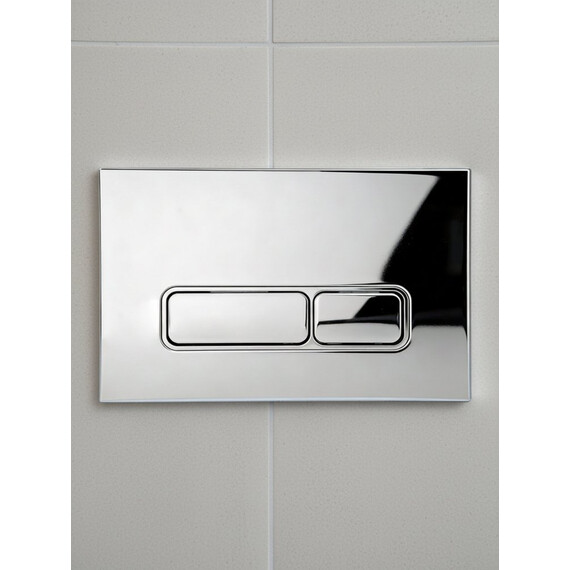 Инсталляция для подвесного унитаза Grocenberg GS3050-KP3060CR с кнопкой смыва хром фото 10