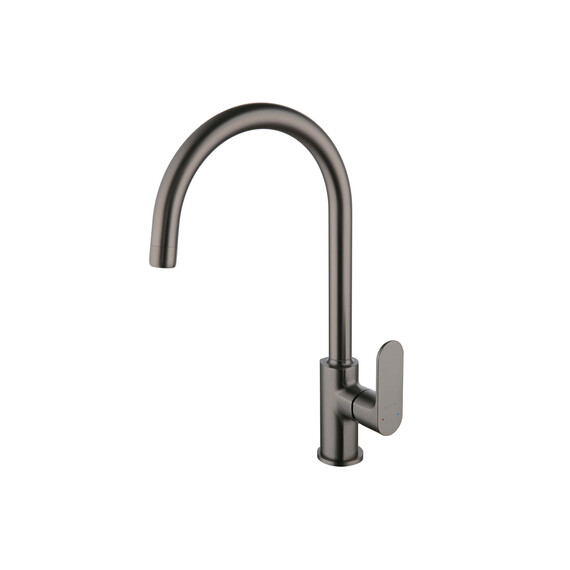 Смеситель для кухни Aquatek Альфа AQ1982BGM, оружейная сталь фото 2