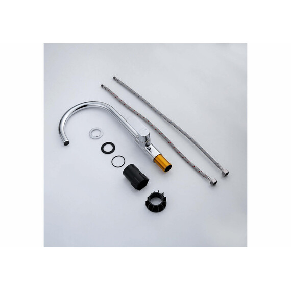 Смеситель для кухни Aquatek Альфа AQ1982CR фото 3