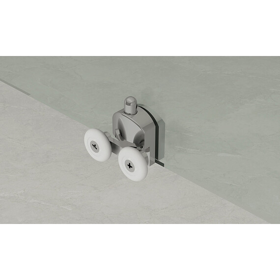 Душевая дверь Loranto 160 см CS-AB04S-160, сатин/прозрачное фото 3