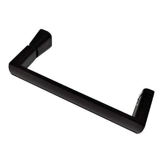 Душевое ограждение Abber Schwarzer Diamant 140х80 см AG30140B5-S80B5, чёрный/прозрачное фото 6