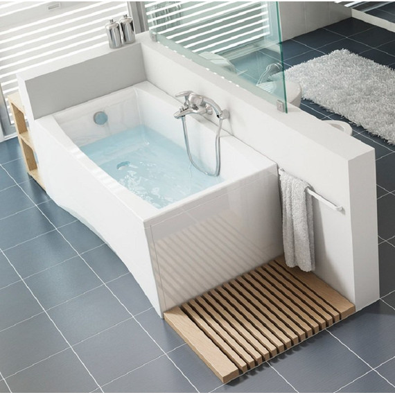 Ванна акриловая Cersanit Virgo 150x75 см, Размер - мм: 1500х750 - 9 Ванна акриловая Cersanit Virgo 150x75 см, Размер - мм: 1500х750 фото 9