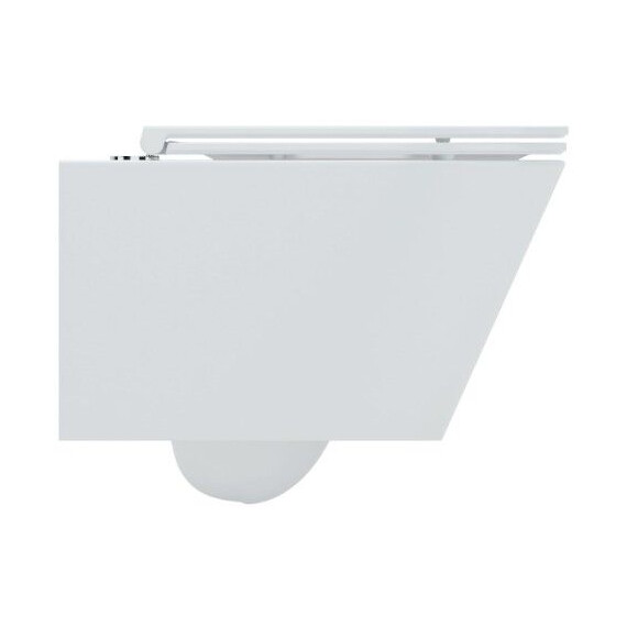 Унитаз подвесной безободковый Art&Max Bari AM822-V/SC с тонкой крышкой микролифт фото 2