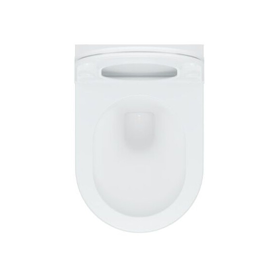 Унитаз подвесной безободковый Art&Max Bari AM822-V/SC с тонкой крышкой микролифт фото 6