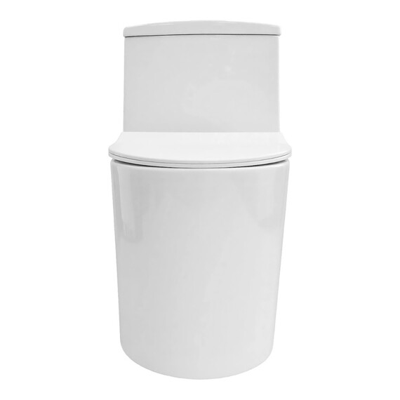 Унитаз-моноблок безободковый Azario Bais AZ-5003 с тонкой крышкой микролифт фото 4