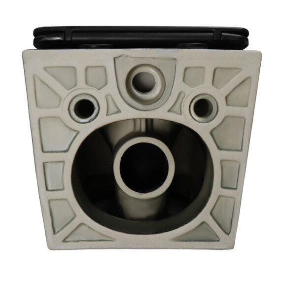 Унитаз подвесной безободковый Azario Dezi Black AZ-W05-SB с тонкой крышкой микролифт (система смыва Торнадо) чёрный матовый фото 11