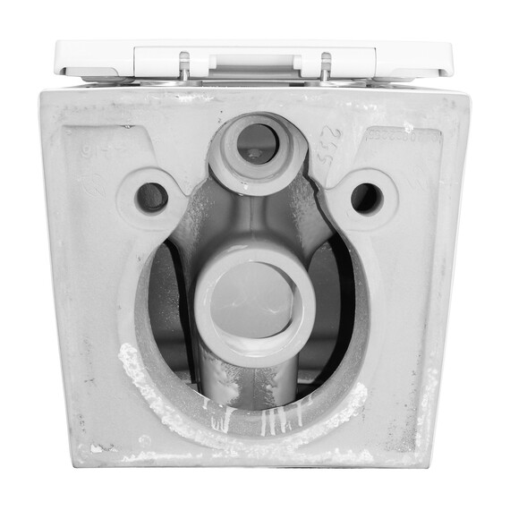 Унитаз подвесной безободковый Azario Nova AZ-2216 с крышкой микролифт фото 12