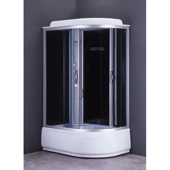 Душевая кабина Loranto CS-66120L G 120х80 см, хром/прозрачное фото 2