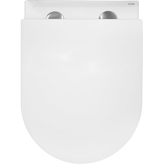 Инсталляция с подвесным унитазом комплект: Grohe Rapid SL 38772001 с подвесным безободковым унитазом Azario Trevi AZ-0093UQ3 TORNADO сиденье микролифт, крепление, кнопка смыва хром фото 14