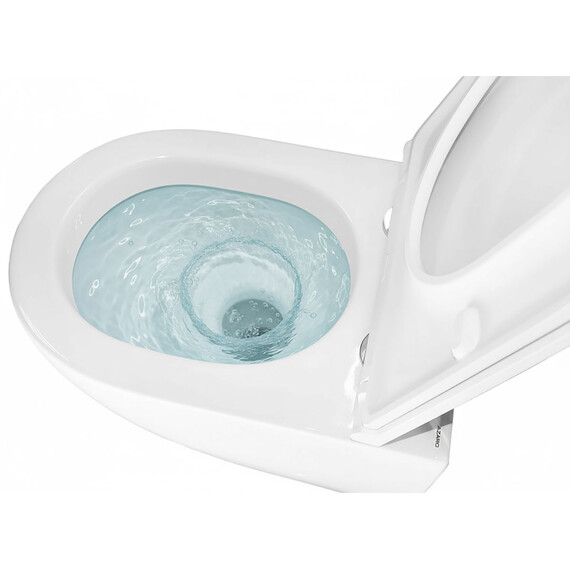 Инсталляция с подвесным унитазом комплект: Grohe Rapid SL 38772001 с подвесным безободковым унитазом Azario Trevi AZ-0093UQ3 TORNADO сиденье микролифт, крепление, кнопка смыва хром фото 8