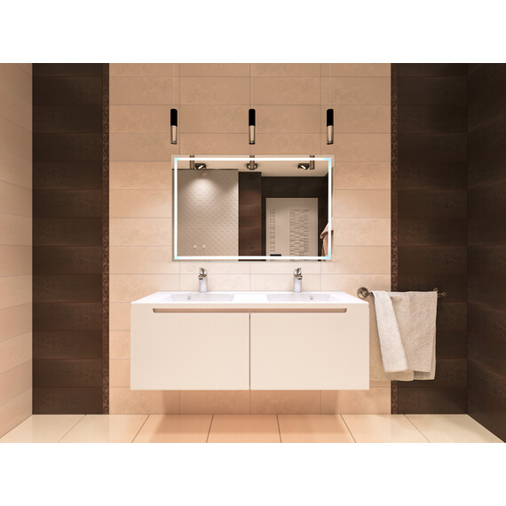 Зеркало Azario Ливия Led 80 см фото 2