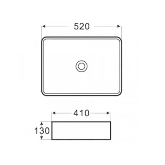 Раковина-чаша Azario 52 см AZ-2074B фото 3