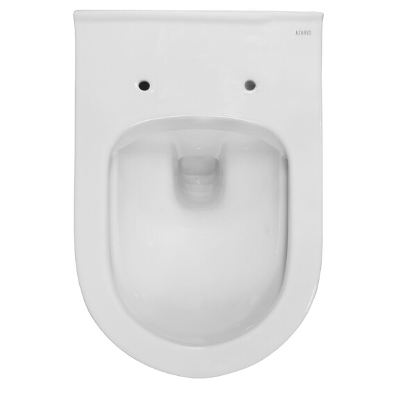 Унитаз подвесной безободковый Azario Pavia 2142 с крышкой микролифт фото 5