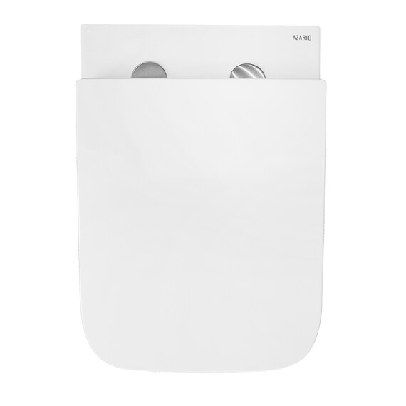 Унитаз подвесной безободковый Azario Nova AZ-2216 с крышкой микролифт фото 8