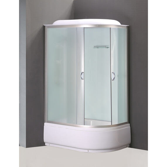 Душевая кабина Loranto CS-66120L F 120х80 см, хром/матовое фото 2