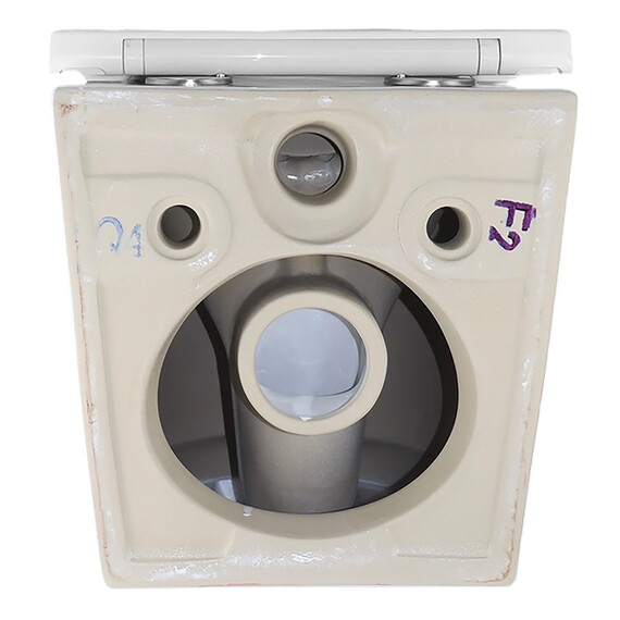 Унитаз подвесной безободковый Azario Teramo 0053 с крышкой микролифт, Цвет производителя: белый фото 13