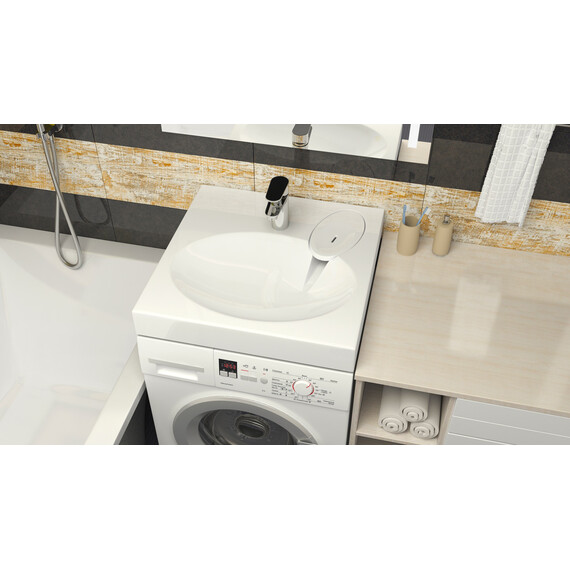 Раковина над стиральной машиной Azario Elegance 60 см CS00078300 фото 4