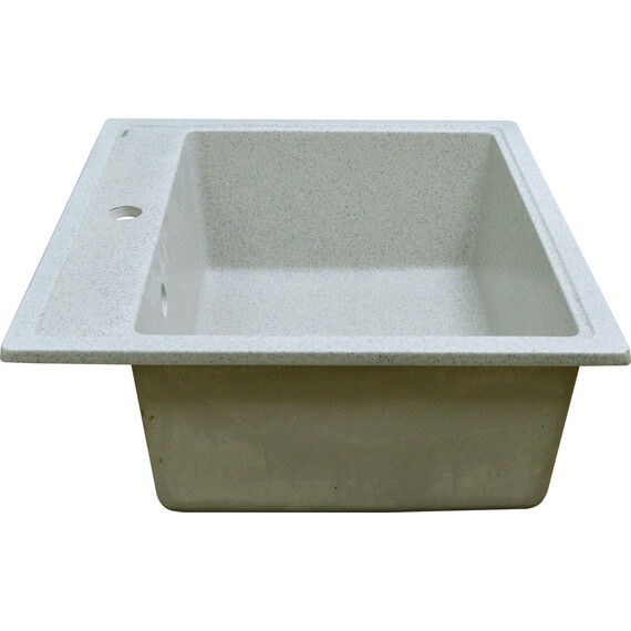 Кухонная мойка Azario Litos CS00078328, светло-серый, Цвет производителя: светло-серый фото 2