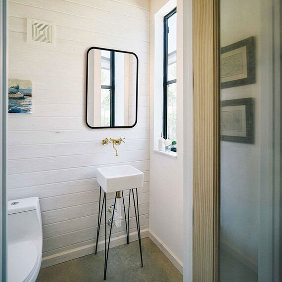 Зеркало Azario Мальта-лофт 60 см фото 3