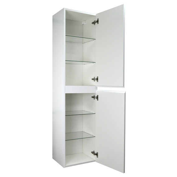 Пенал подвесной Azario Мила 40 см CS00080413, универсальный, белый матовый фото 2