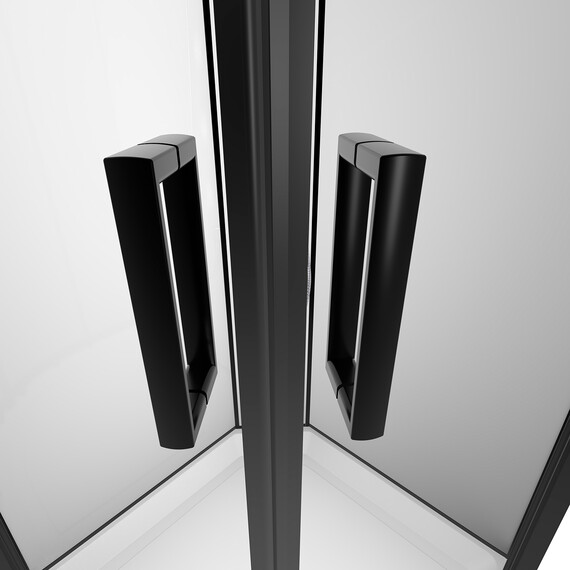 Душевая кабина Loranto Neo 90х90 см CS-21811, чёрный/прозрачное фото 5