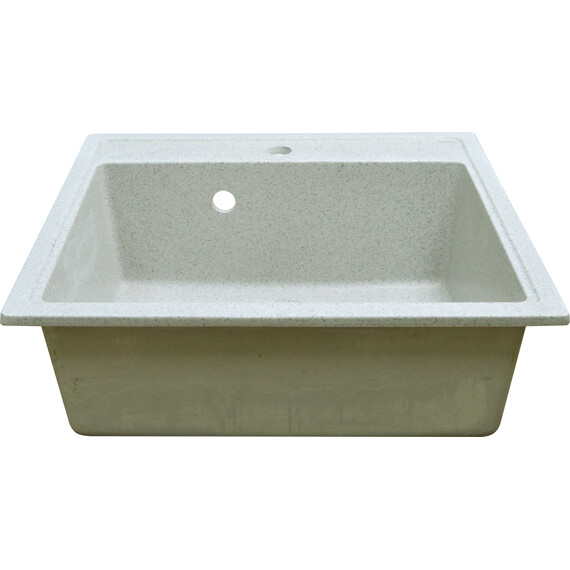 Кухонная мойка Azario Litos CS00078328, светло-серый, Цвет производителя: светло-серый фото 3