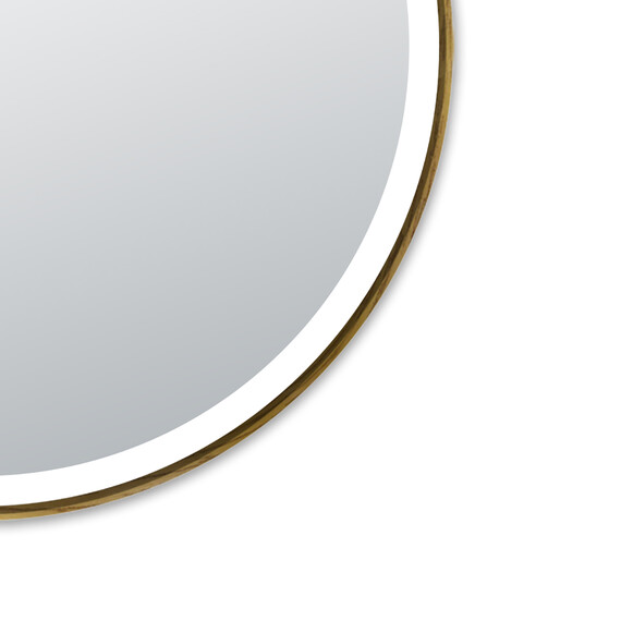 Зеркало Azario Diana 80 см AZ-Z-261CS, дерево фото 5