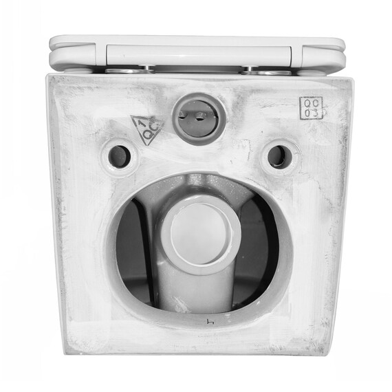 Унитаз подвесной безободковый Azario Teramo AZ-0053 SP с крышкой микролифт, Цвет производителя: белый фото 13