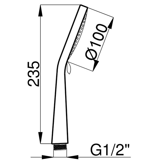 Ручной душ Azario Mano AZ-15783010 фото 2