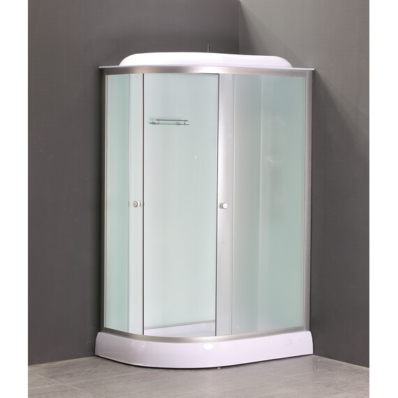 Душевая кабина Loranto 120х80 см CS-66121R F 120, хром/матовое фото 2