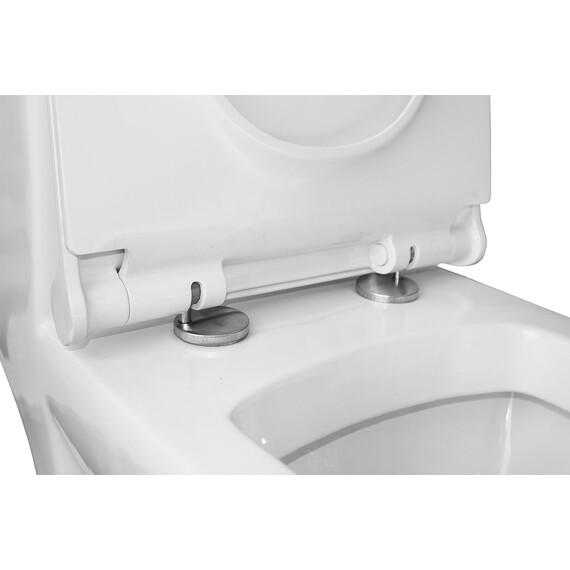 Унитаз-моноблок Azario Zeno AZ-1169 с крышкой микролифт фото 7