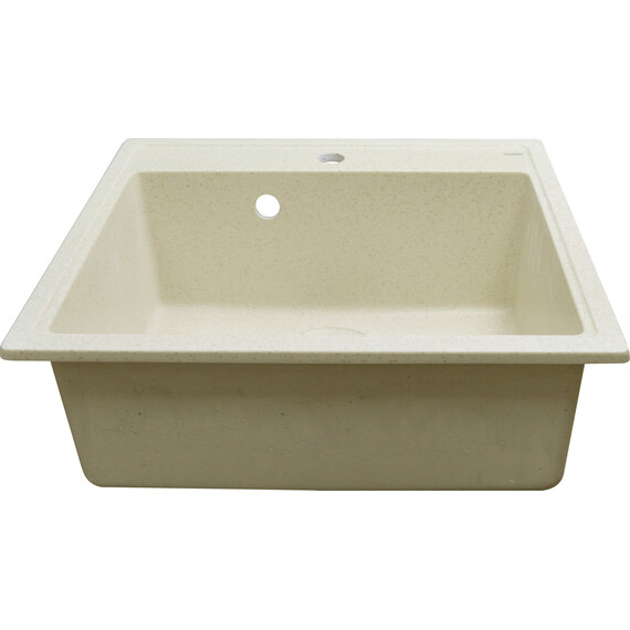 Кухонная мойка Azario Litos CS00078324, бежевый, Цвет производителя: бежевый фото 3