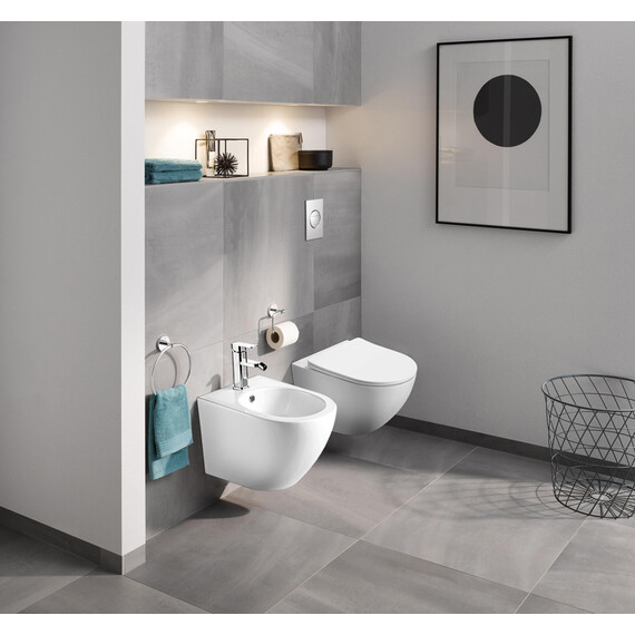 Унитаз подвесной безободковый Azario Morano AZ-450W с крышкой микролифт фото 2