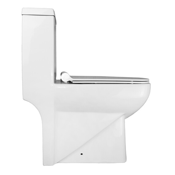 Унитаз-моноблок Azario Zeno AZ-1169 с крышкой микролифт фото 13