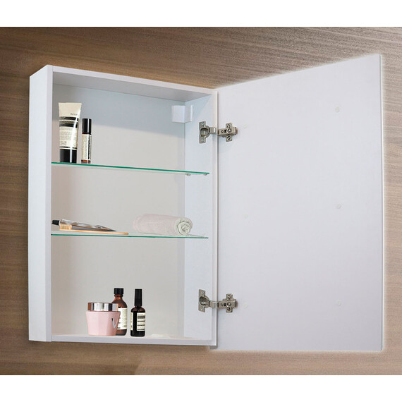 Зеркало-шкаф Azario Киото Led 60 см + часы фото 3