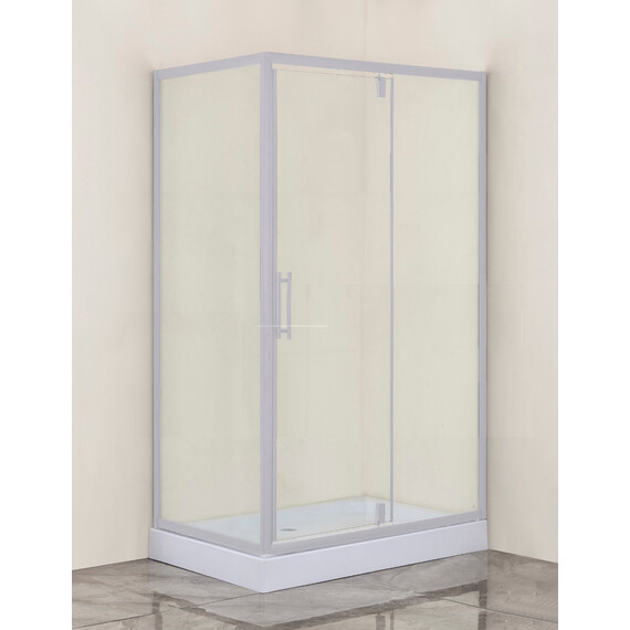 Душевое ограждение Loranto 120x80 см CS-6128C 120, хром/прозрачное фото 2