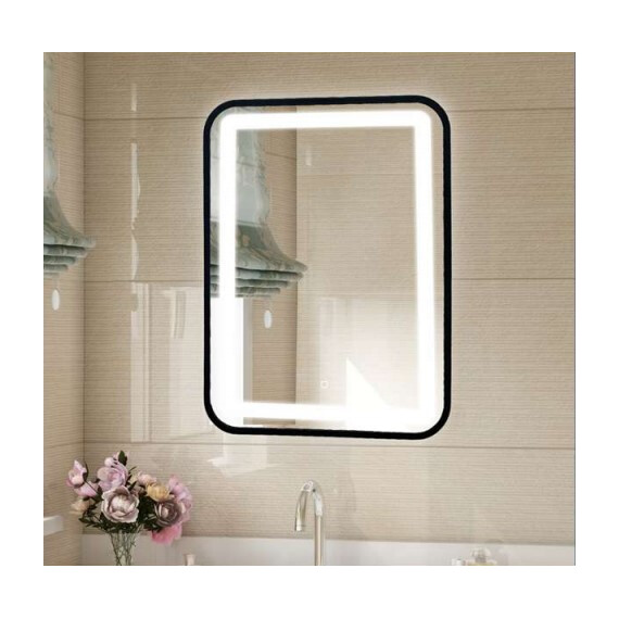 Зеркало Azario Мальта-лофт Led 60 см фото 4