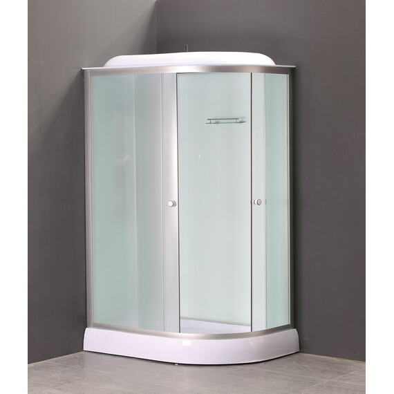 Душевая кабина Loranto 120х80 см CS-66121L F 120, хром/матовое фото 2