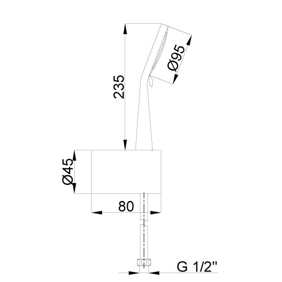 Душевой гарнитур Azario AZ-15786010 фото 2