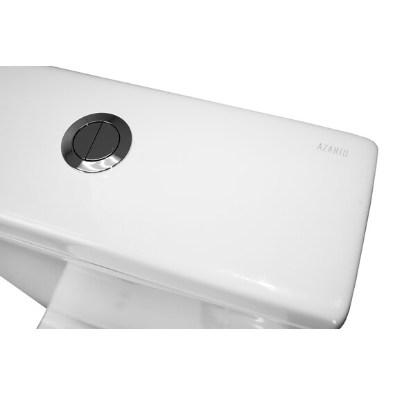 Унитаз-компакт безободковый Azario Renda AZ-8693 с крышкой микролифт фото 11